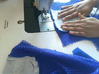 C cut frock stitching part 2