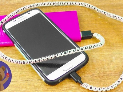 Charger Cable PROTECTION and DECORATION | 2 in 1 Cable Trick