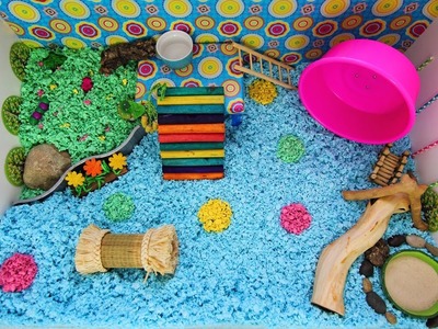 COLORFUL CIRCLE Hamster Cage Theme!