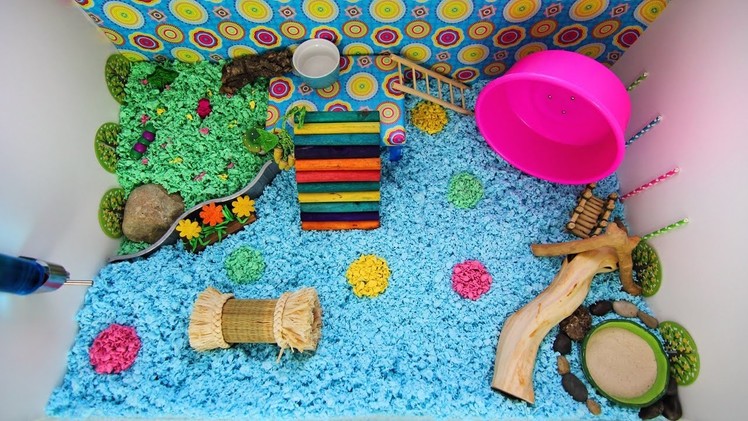 COLORFUL CIRCLE Hamster Cage Theme!