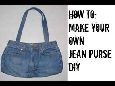 D.I.Y  How To Make A Purse Out Of A Jacket