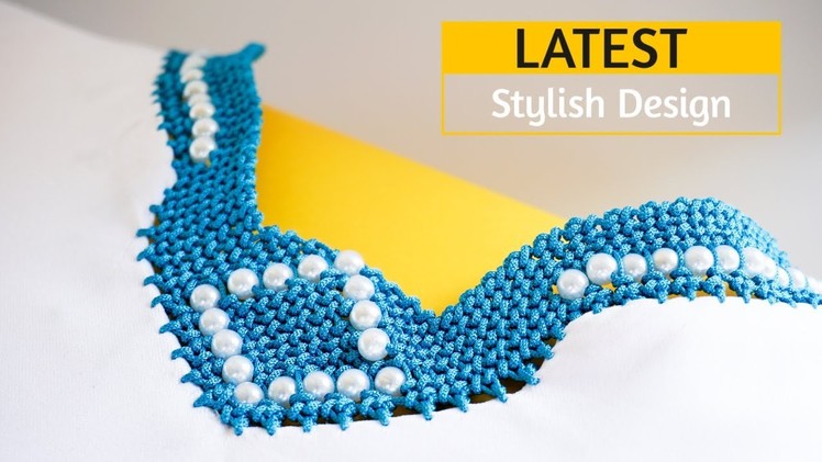 DIY Stitching : Latest Stylish Neck Design for Churidar and Kurti