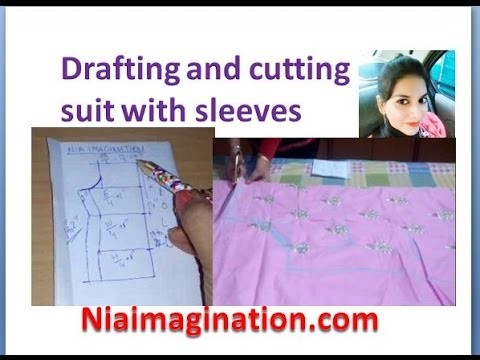 Draft and cutting suit with sleeves for beginners | in English