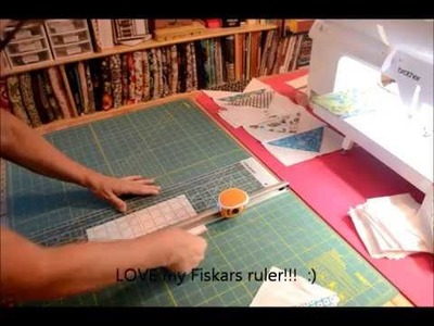 EPISODE 29 - Fast and Easy Part 1 (of 3)  ONE SEAM Flying Geese Quilt Block Tutorial!  Awesome!!