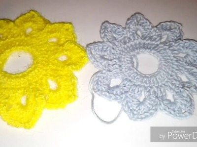Fiore all' uncinetto tutorial | DIY | How to -flower-crochet