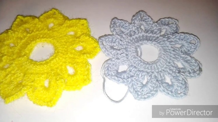 Fiore all' uncinetto tutorial | DIY | How to -flower-crochet