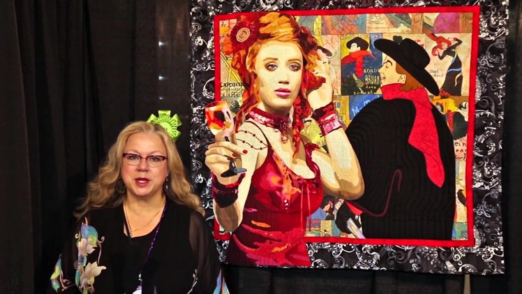 Houston Quilt Festival 2015, People, Portraits & Figurative Quilts