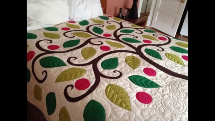 How to create the Tree of Life reverse applique on your Quilting Master system