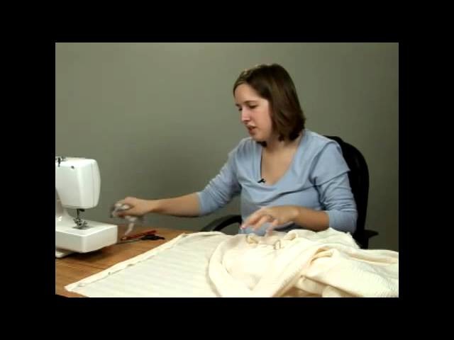 How to Hem the Sides of the Curtain When Making Curtains