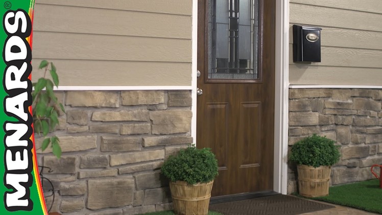 How To Install Stone Veneer Siding - Menards