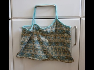 How to make a tote bag from a vest.tank
