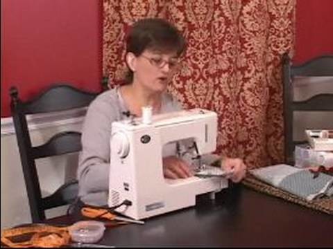 How to Make Shower Curtains : Sewing Center Seams of Shower Curtain