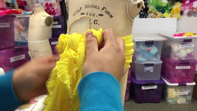 How to retie your ruffle bow!