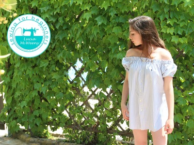 Ideas to upcycle old shirts: make a Summer dress
