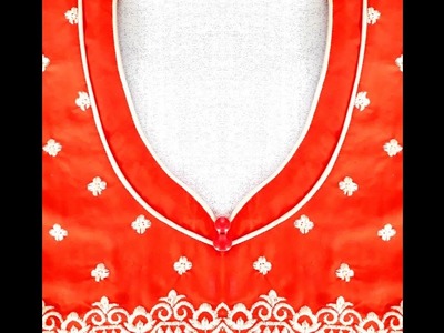 Kameez neck cutting and stitching in hindi