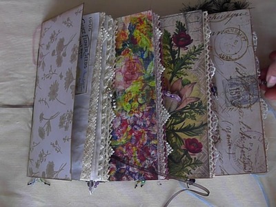 Midi Junk Journal Style, Travellers Notebook Inserts: Nature, Fairy and French Themed