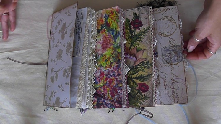 Midi Junk Journal Style, Travellers Notebook Inserts: Nature, Fairy and French Themed