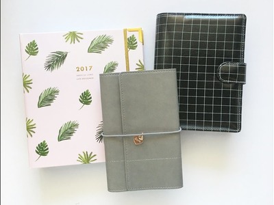 PLANNERS FOR 2017 + MY PLANNING GOALS!