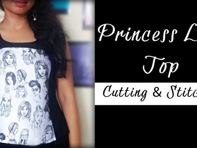 Princess Line Top Cutting & Stitching | Designer. Trendy Tops