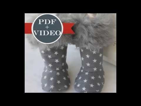 PROMO. Baby boots  with fur upper neck