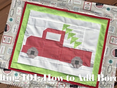 Quilting 101: How to Add Quilt Borders