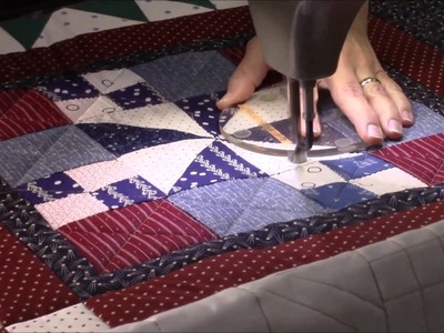 Quilting the 1880 to 1910 Quilt