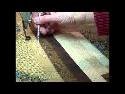 Quiltmagine - How To Repair The Stitching When The Bobbin Runs Out