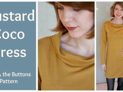 Sew and Tell: Mustard Coco Dress