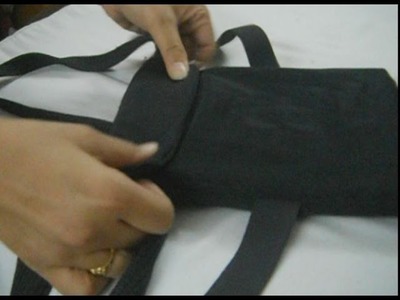 Sew tablet pc or large mobile cover or bag with belt, sling, flap