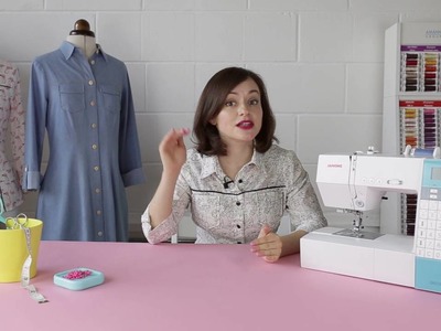 Sew Your Own shirt or Shirt Dress - online video workshop