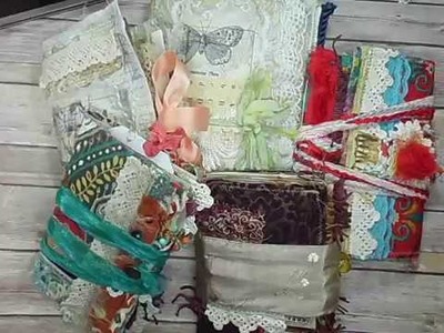 |Sewn Bohemian Junk Journals| Textile Journals Part 4.4 Tips and Tricks