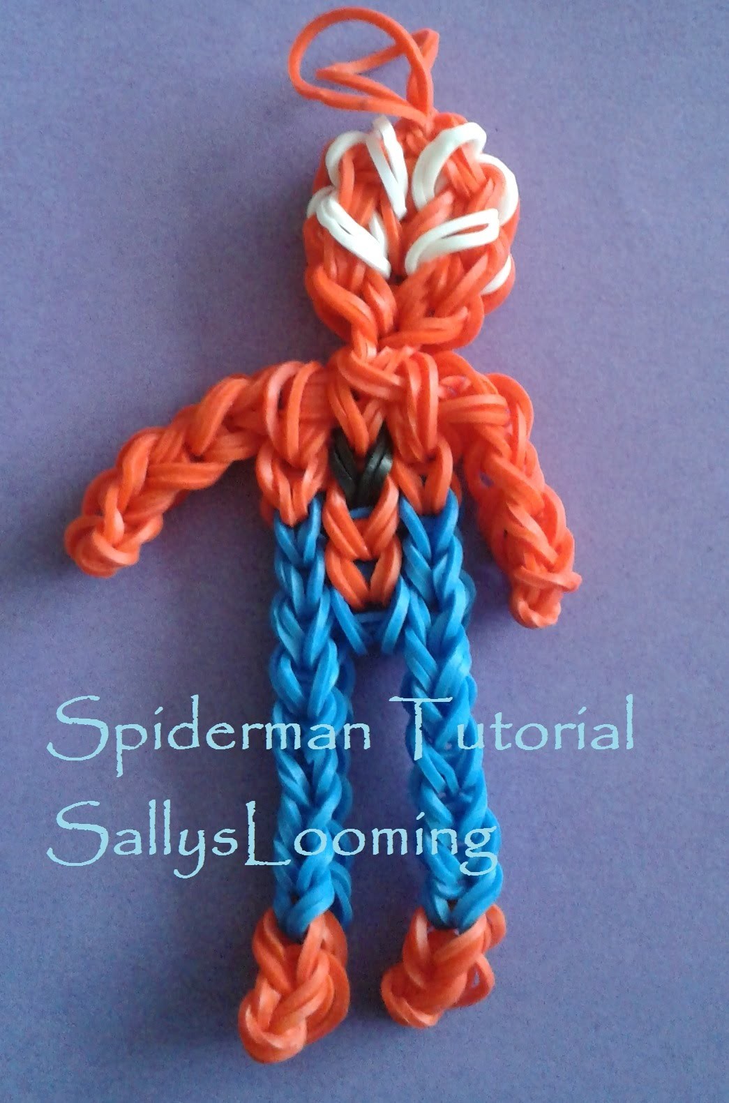 Spiderman Loom Band Tutorial