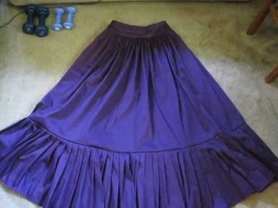 Victorian Steampunk Skirt Pattern Review