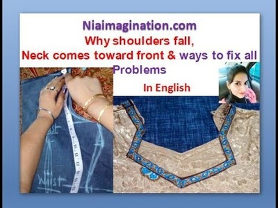 Why shoulders fall, neck comes toward front & ways to fix all problems | in English