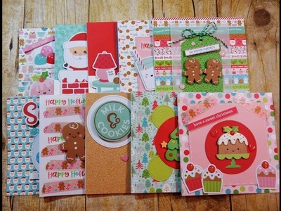 10 Cards 1 Collection | Doodlebug Milk and Cookies