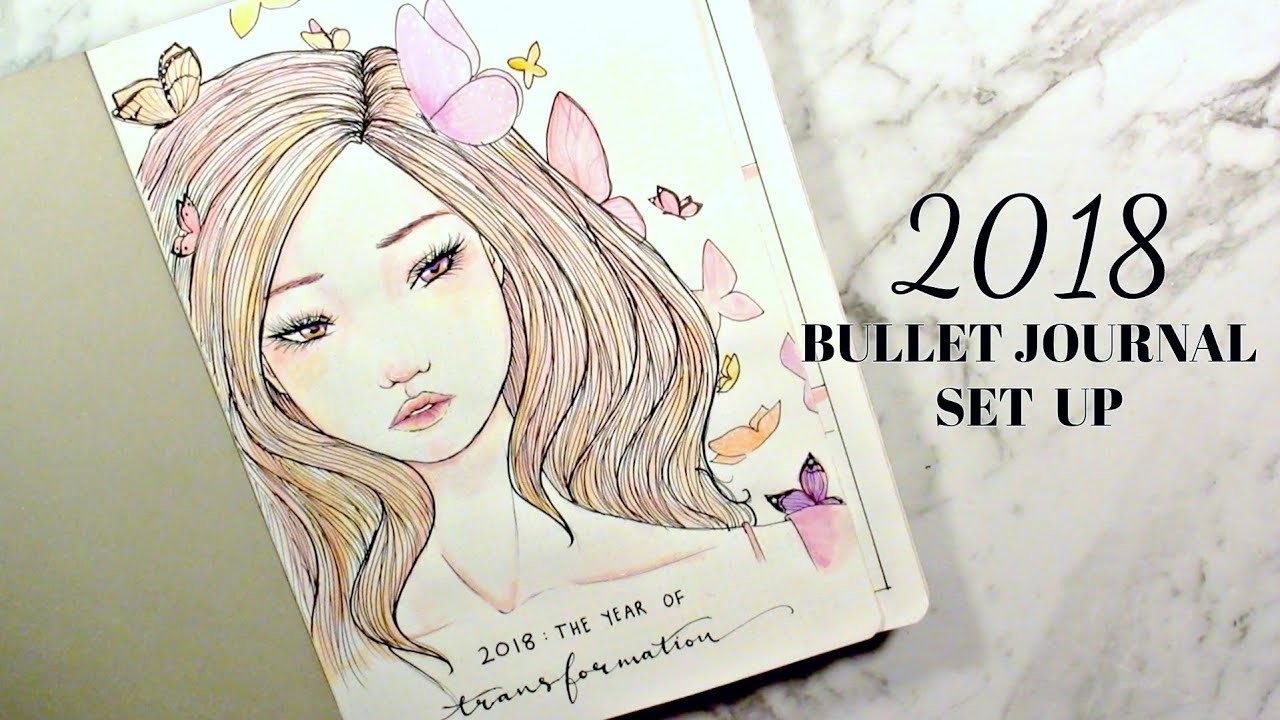 2018 Bullet Journal Set Up