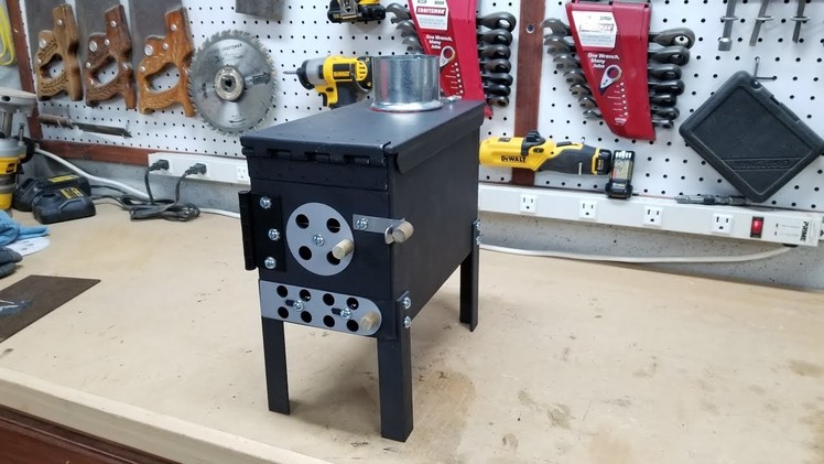 Ammo Can Stove Build DIY