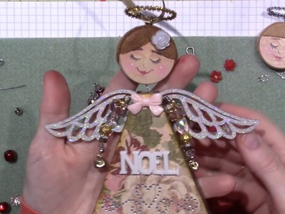 Art Doll Angel Ornament; Part 3