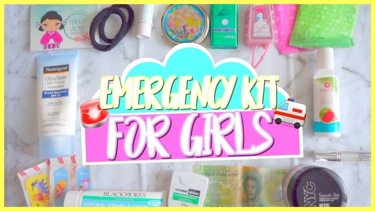 Back To School Emergency Kit for Girls | Aianna Khuu