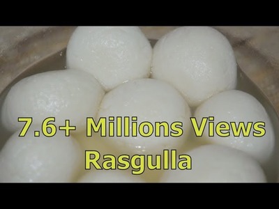 Bengali Rasgulla - Sponge Rasgulla Recipe | घर मे कैसे रसगुल्ले बनाये | How to make yummy rasgulla |
