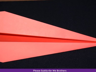 BEST EASIEST PAPER AIRPLANE IN THE WORLD - Paper Airplane That's Fly Far