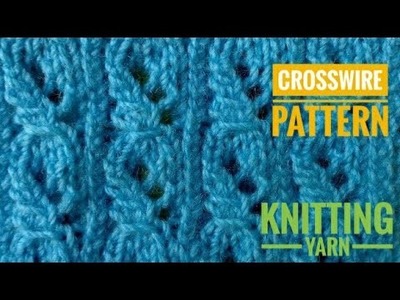 Blue crosswire Cardigan pattern (Hindi.Urdu)