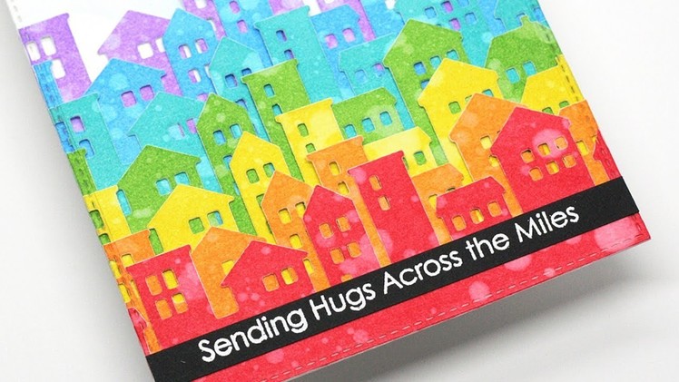 Busy Town: Creating a Card with Layered Die Cuts