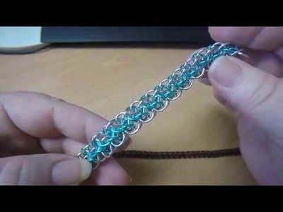 Chain Maille Demonstration - Born Again Weave