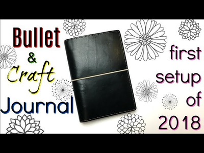 Craft.Bullet Journal Setup 2018 | Filofax Domino