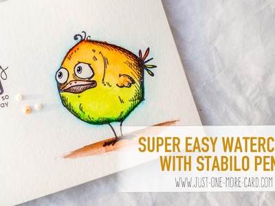 Crazy Easy Blending with Stabilo Pens