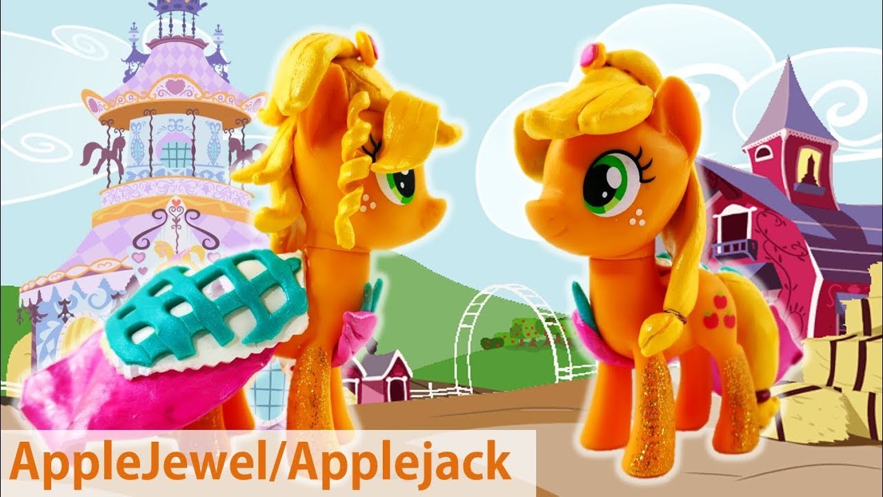 Custom MLP Split Pony with AppleJewel and Applejack DIY Tutorial