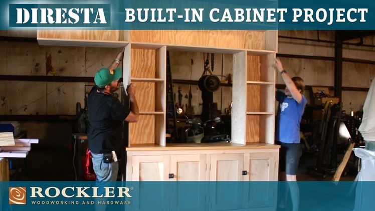 DiResta | Built-In Cabinet and Shelves Project