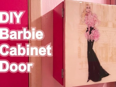 DIY Barbie Cabinet Door♡ Azusa Barbie