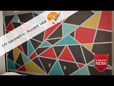 DIY Geometric Accent Wall Painting Tutorial
